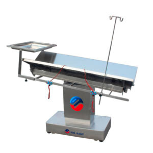 Mesa de Operaciones Veterinaria Eléctrica de Acero Inoxidable en V YG0236