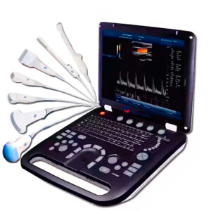 Ecógrafo Doppler Color de 15 pulgadas para Pruebas Cardíacas, Embarazo YG1015