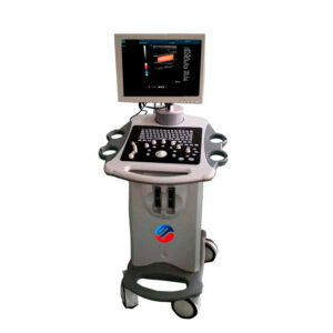 Carrito de Escáner de Ultrasonido Portátil, Máquina de Ultrasonido Doppler Color YG1016