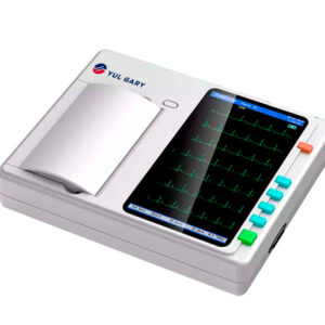 Máquina ECG Médica 12 Derivaciones 6 Canales YG1045